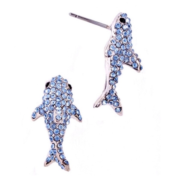 KATE SPADE • California Dreamin' Shark Earrings - Picture 5 of 8